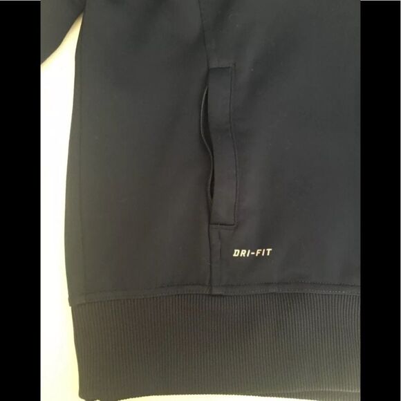 Nike Dri-Fit Navy Blue Track Jacket - Women's Medium - Picture 4 of 12